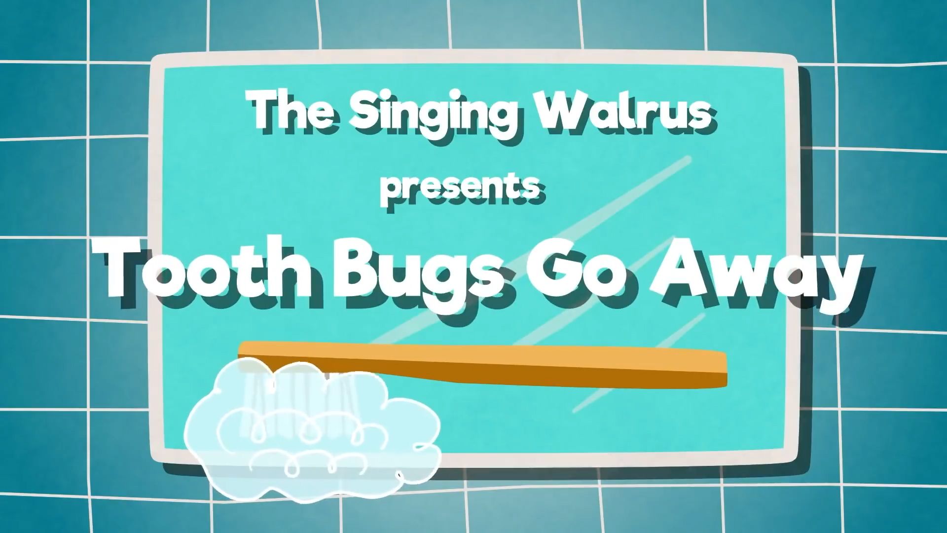 高清儿童英文歌《Tooth Bugs Go Away》伴奏歌曲背景视频哔哩哔哩bilibili