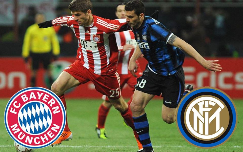 欧超联赛第六轮第二场拜仁慕尼黑vs国际米兰
