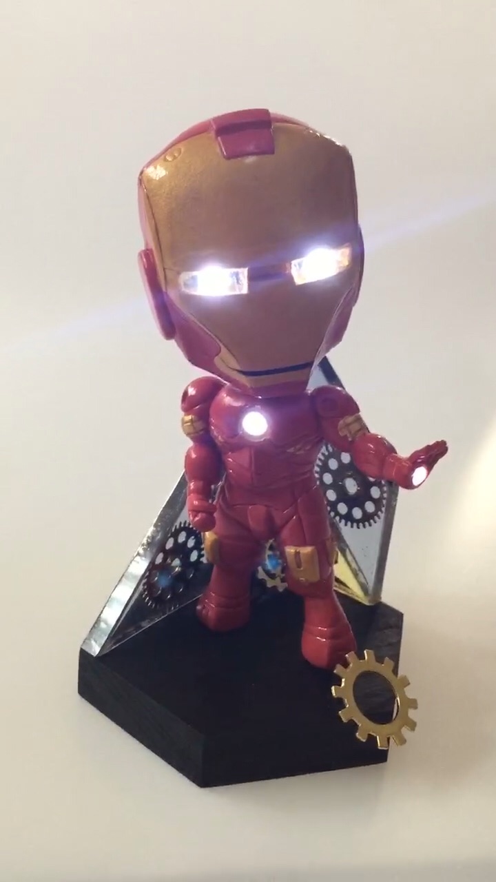 超轻粘土手工钢铁侠好玩好玩真