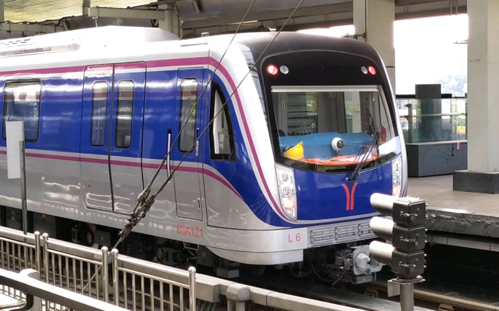 【广州地铁】广州地铁6号线l6型电客车06x121