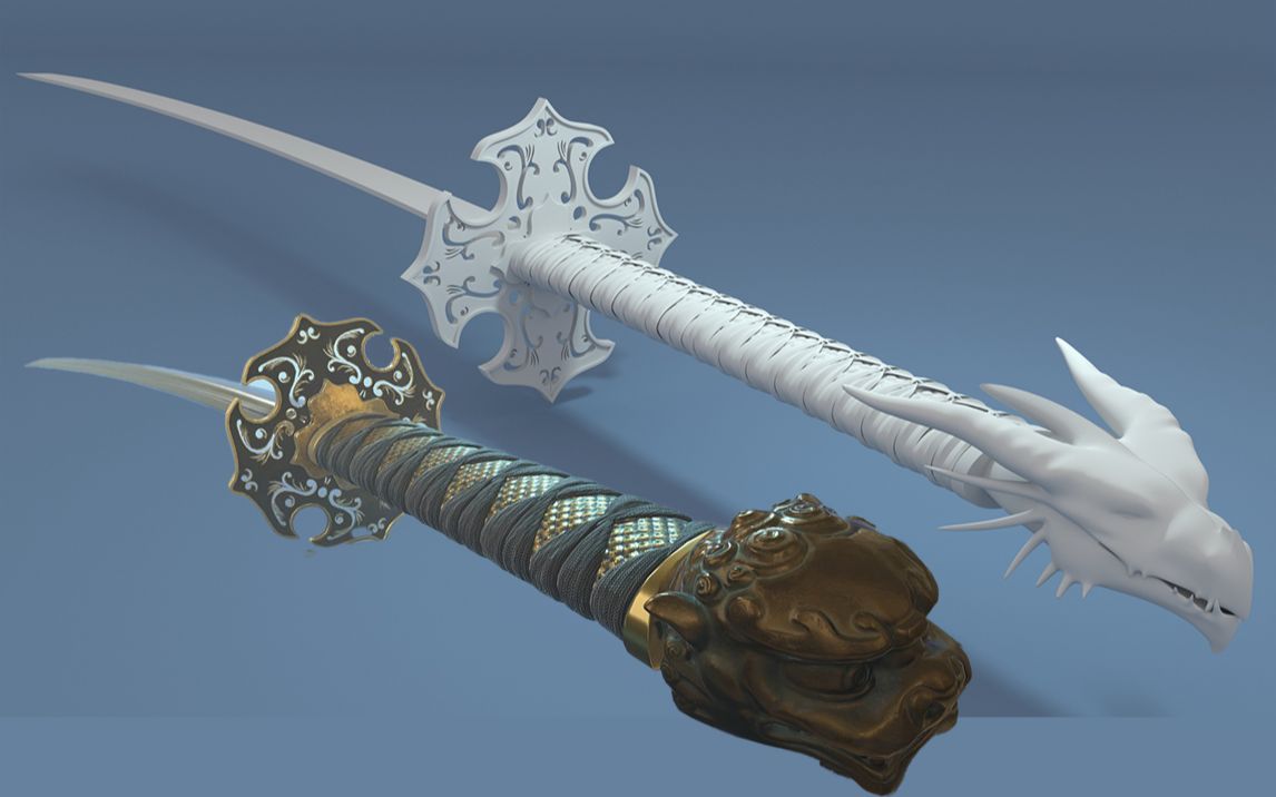 3dmax"龙刀"布线技巧教学,以简单案例切入,一节课轻