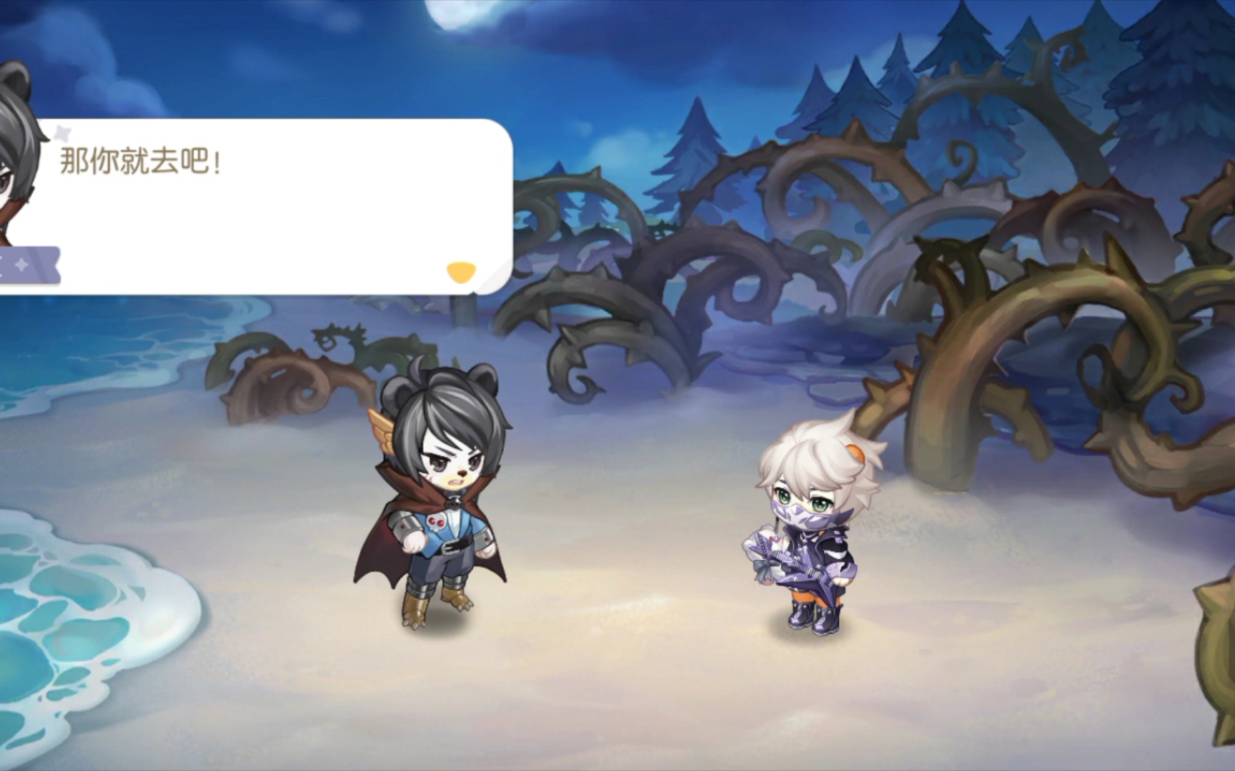 奥比岛主线2-4:莉卡被黑古拉控制小奥比上来就解决了,感觉黑古拉很