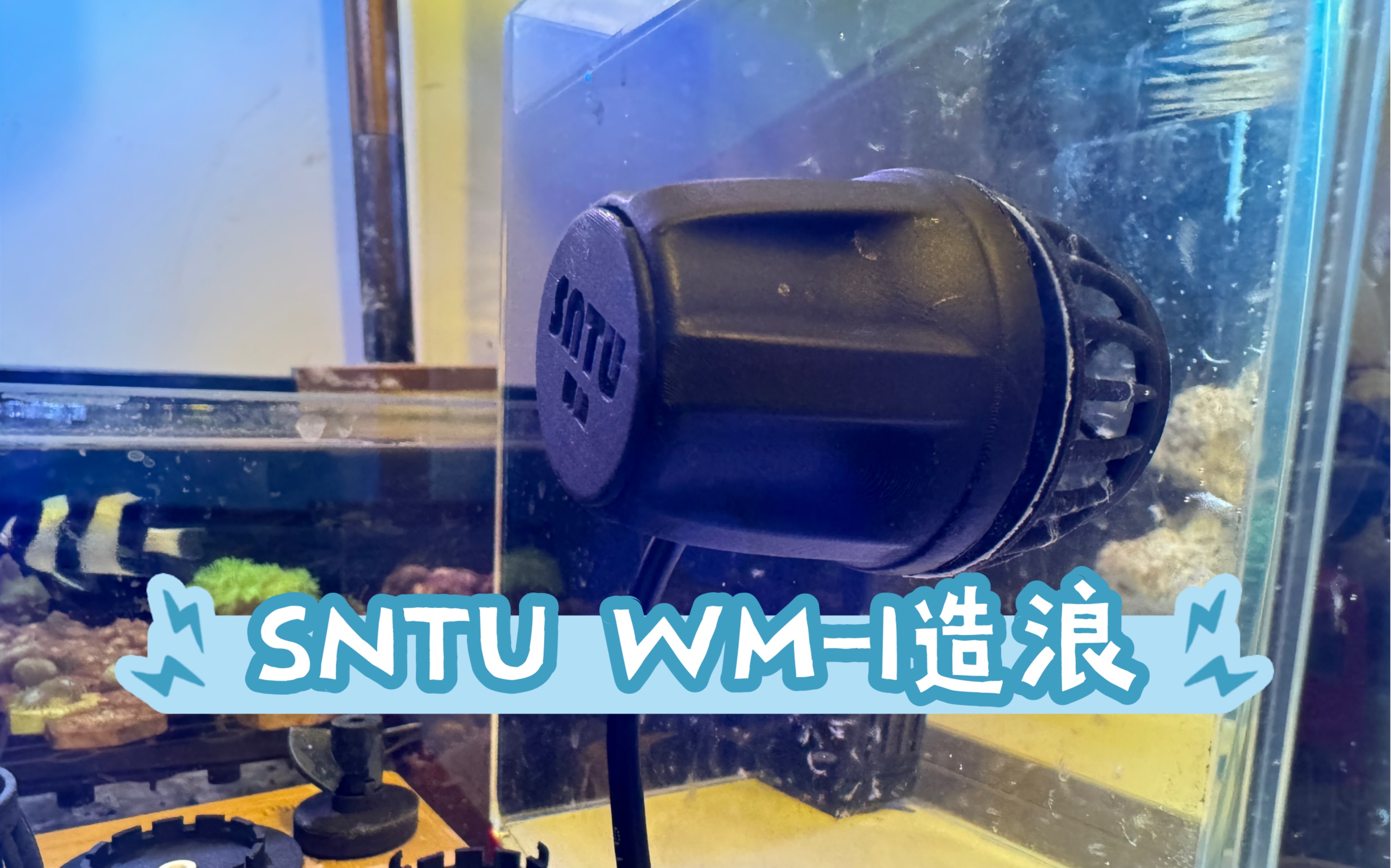 SNTU WM1微缸专用造浪 谁说微缸不能用高端造浪~.简介 有后面开发计划哔哩哔哩bilibili