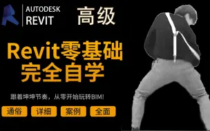 Download Video: 【高级篇（上）】非常详细的Revit建筑设计入门教程，从零开始掌握BIM软件~快速玩转软件操作、必备知识、协同作业！