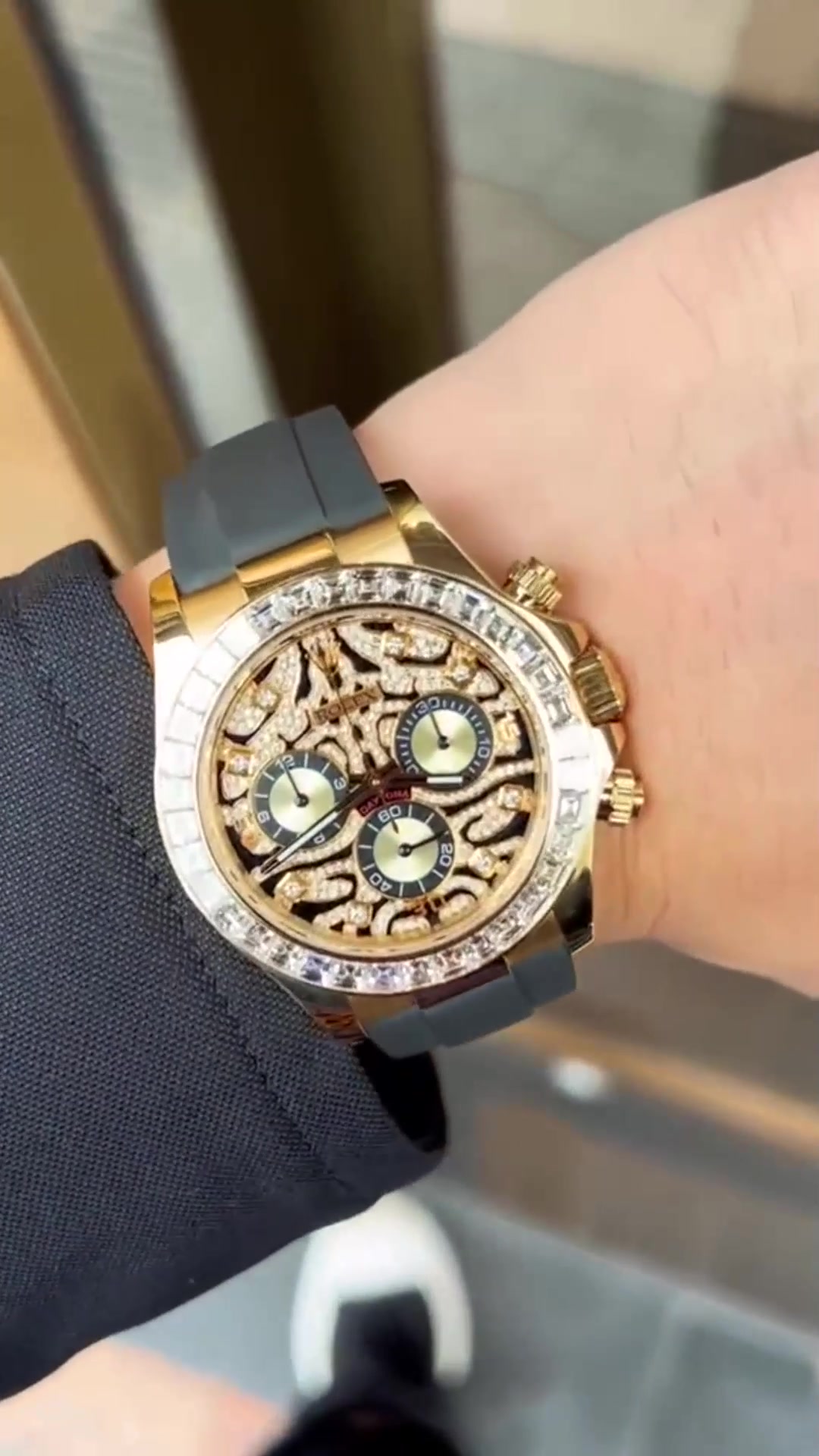 【百达翡丽实金定制】百达翡丽5980r玫瑰金价格,专业改装,花小钱办