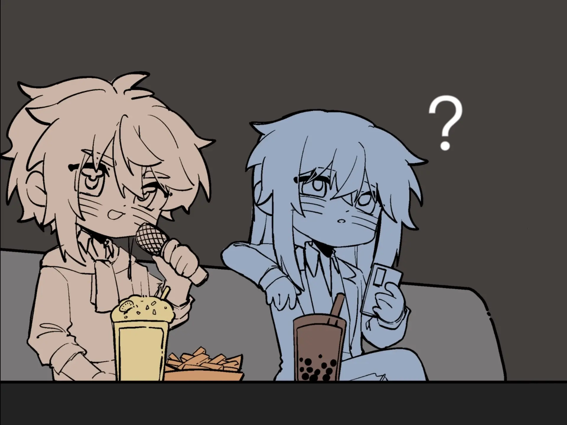 【捉鬼师后日谈】在ktv遇到了超级会卡点的服务生!?_哔哩哔哩_bilibili