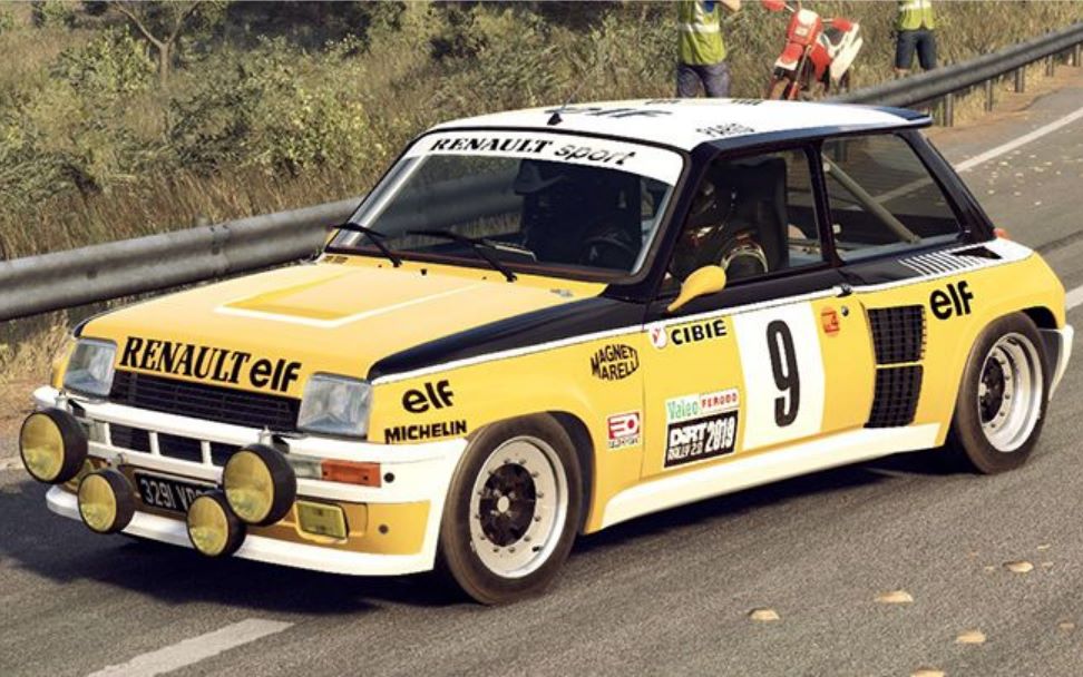 尘埃拉力赛20雷诺5turbo西班牙改