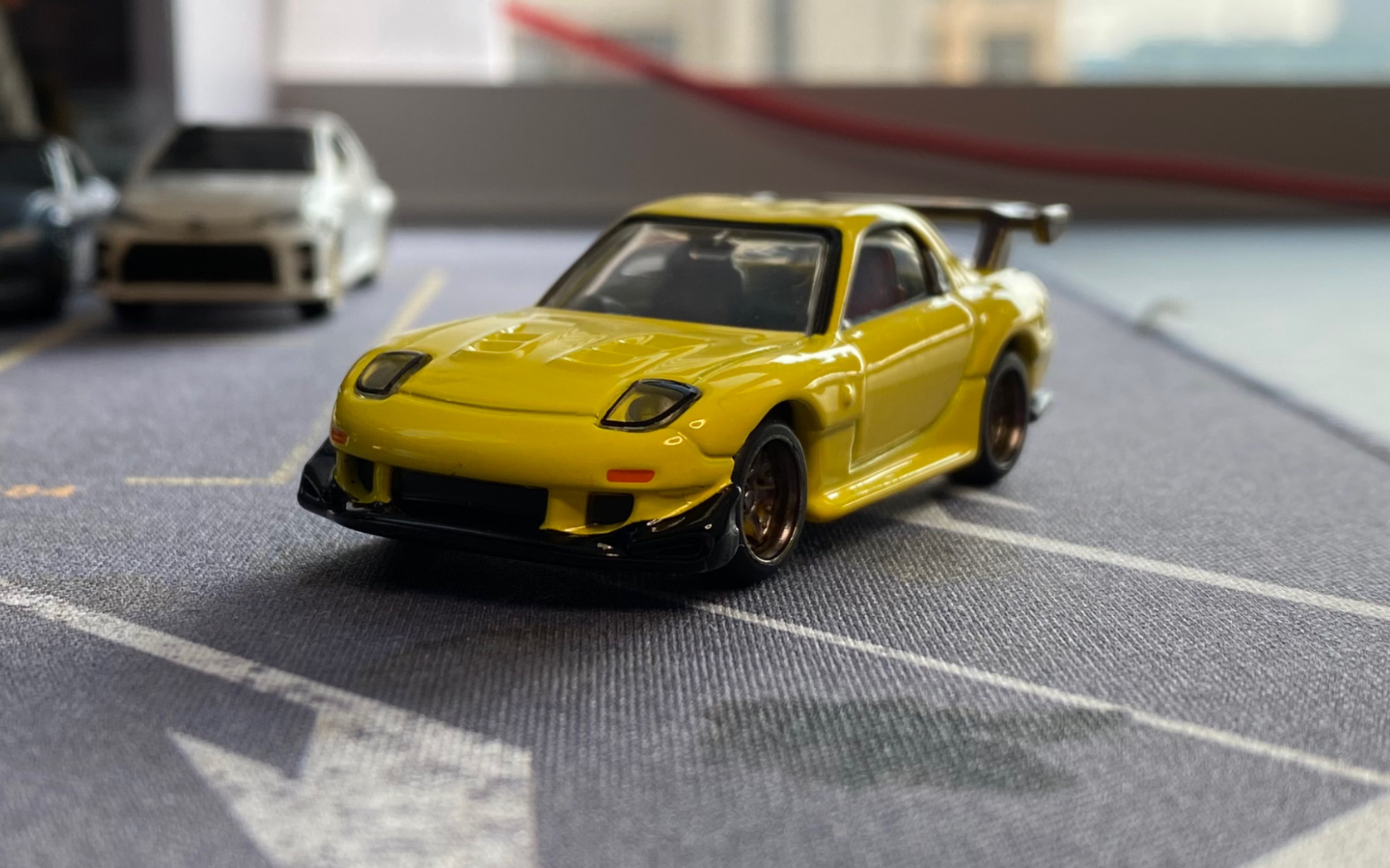 【tomica】多美卡 头文字d rx7 fd project d车型