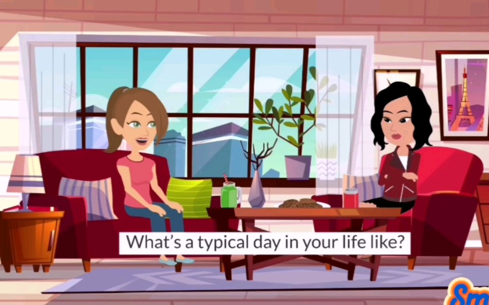 [图]Talking about your daily routines