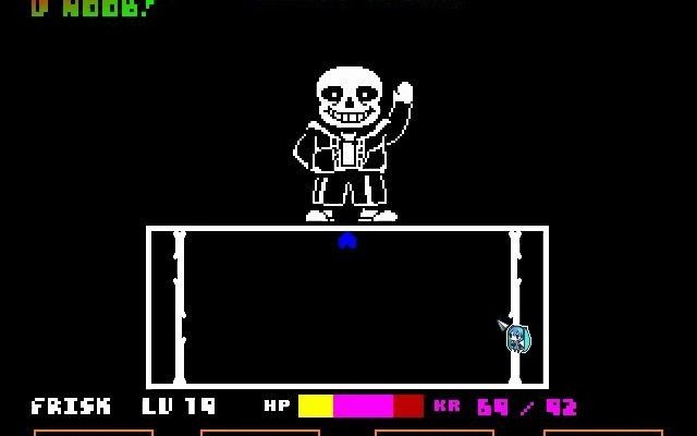 复读鸭的困难sans一阶段通关二阶段到阴间回合亿点点难的魔改我开了