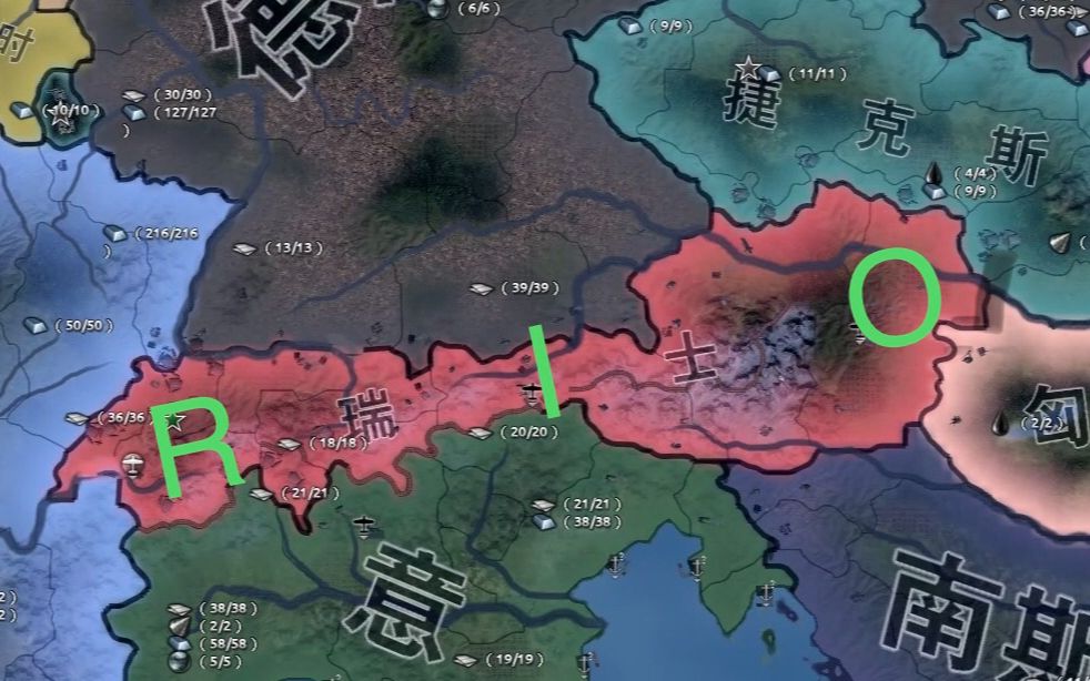 [图]【钢铁雄心4】唯有浴血DLC 瑞士合成阿尔卑斯联邦的思路与流程