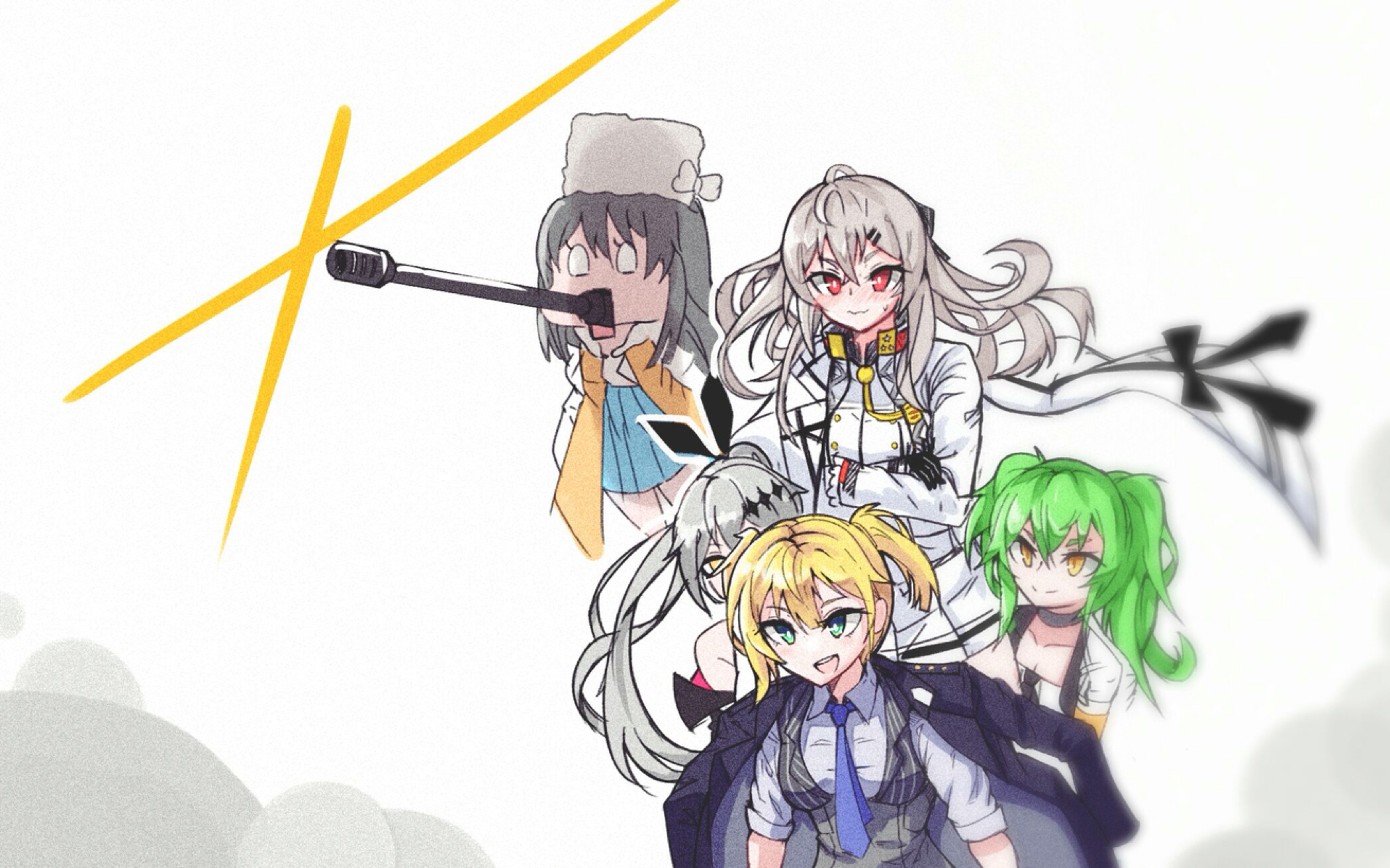 少女前线白色人偶boss四保一rf杂技队