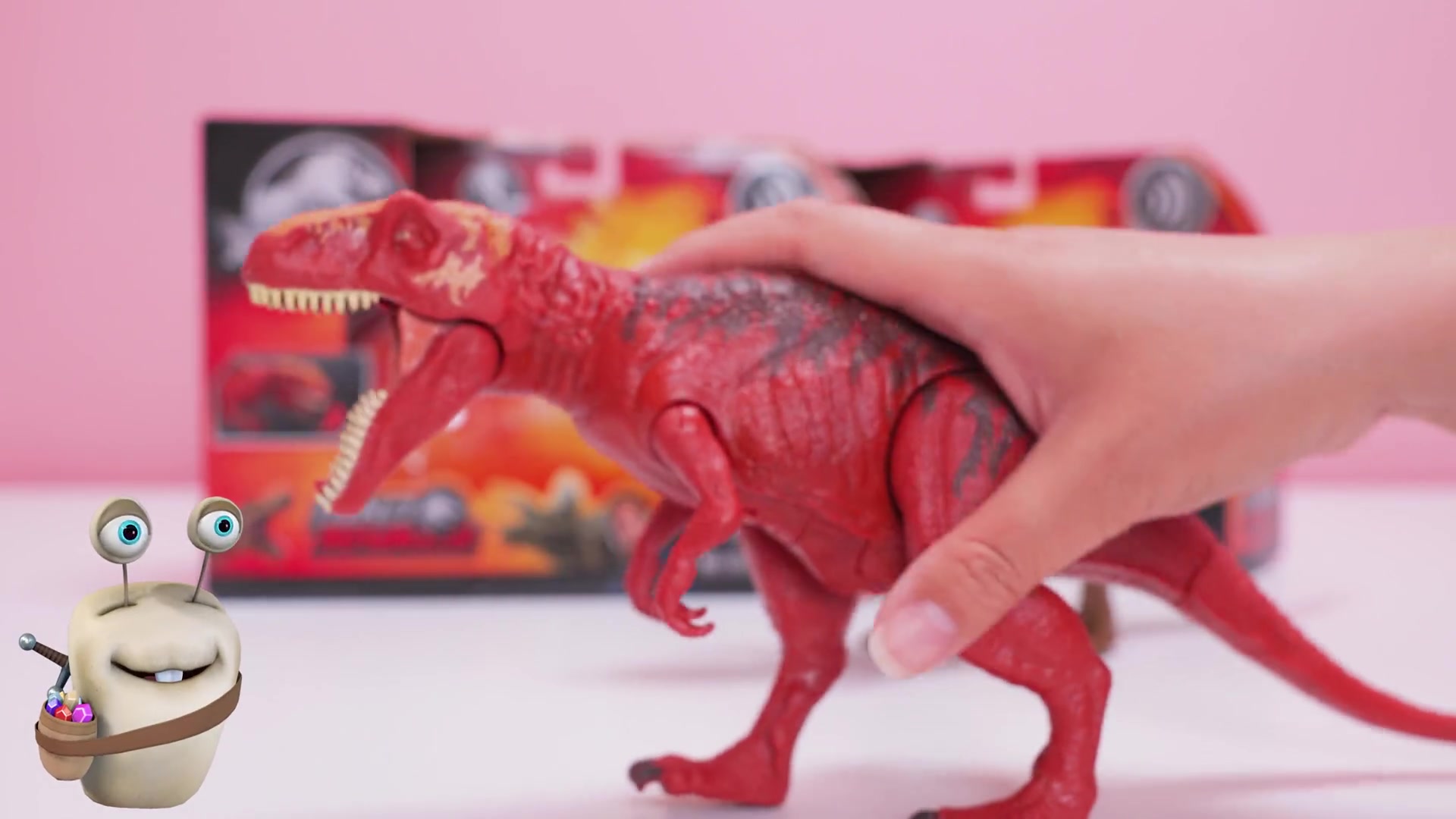 【玩具开箱】侏罗纪世界恐龙玩具第21弹 角鼻龙vs中棘龙