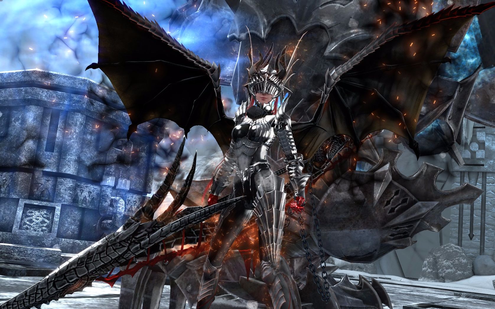 洛奇英雄传 国服 龙女 芈璃solo图拉汗(一周目无觉醒)