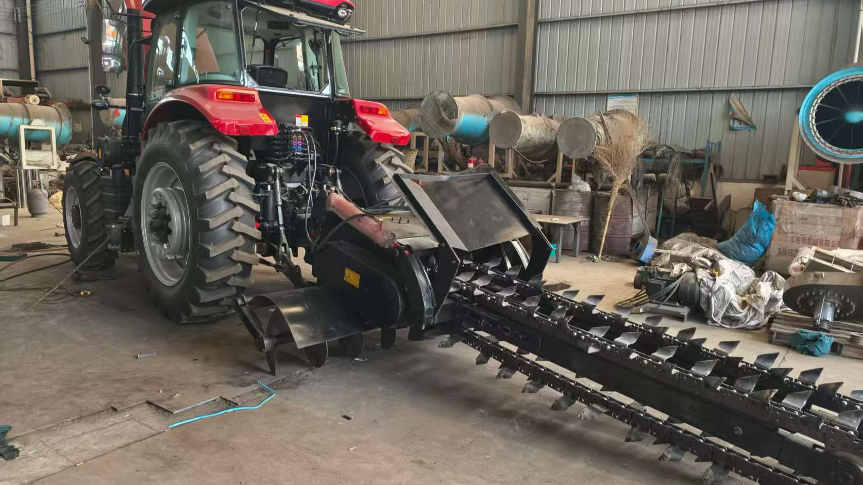 农用果园施肥链条开沟机 工程路面用挖沟机 地埋管道农田灌溉开槽机