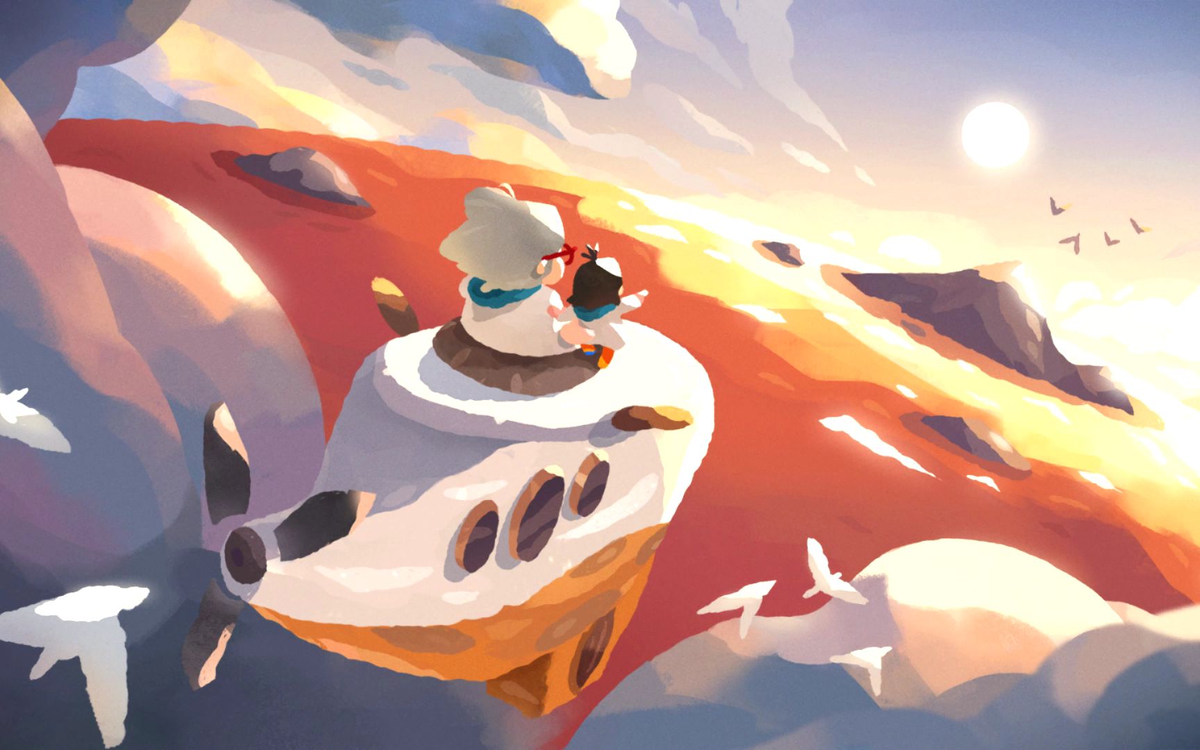 【无尽旅途】完结纪念 小制图家终于和外婆重逢