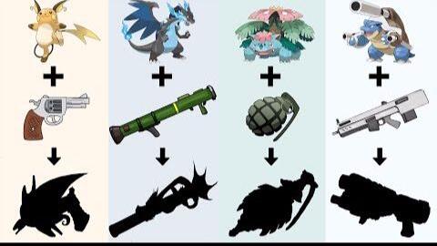 Pokemon As Weapons Requests 5 精灵宝可梦武器化 哔哩哔哩