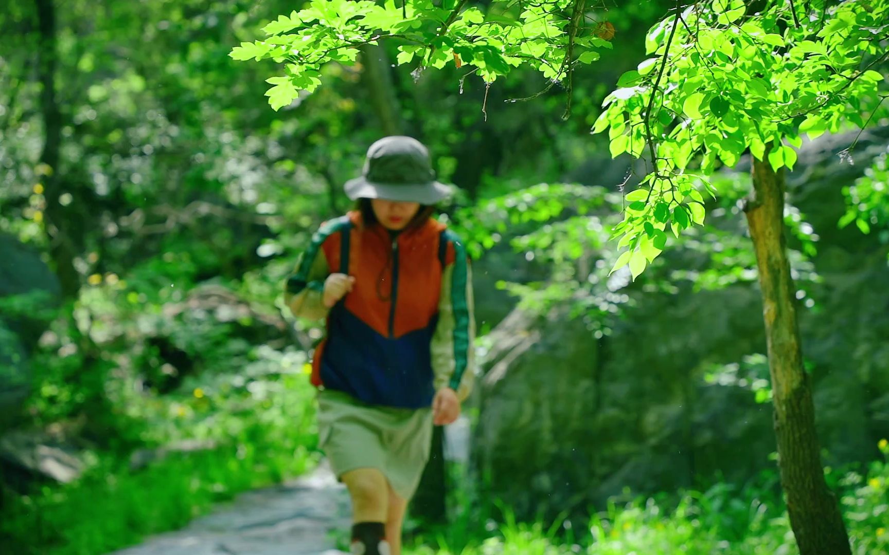 自驾一小时,京郊免费山野溪流徒步路线,还有野瀑布哦哔哩哔哩bilibili