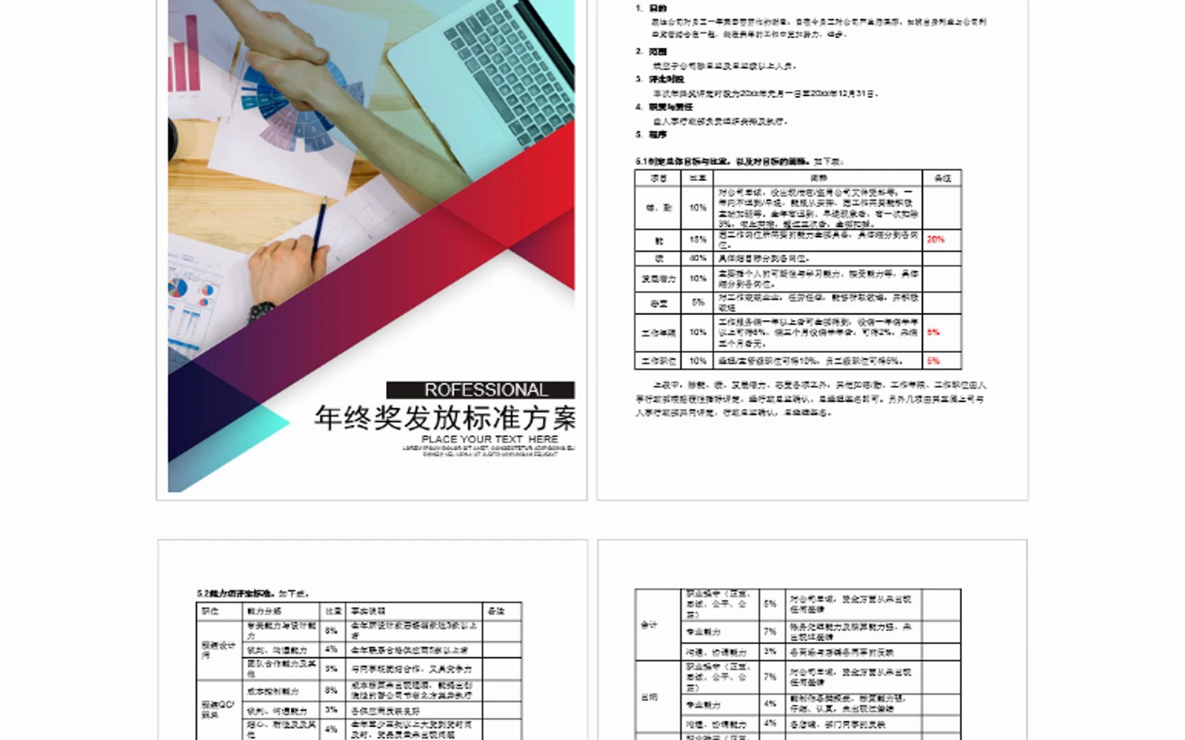 年终奖最优个税自动计算表及发放技巧方案资料哔哩哔哩bilibili