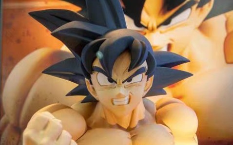 [玩具废柴]分享391 万代 龙珠超 maximatic 超蓝悟空 爆衣悟空_哔哩