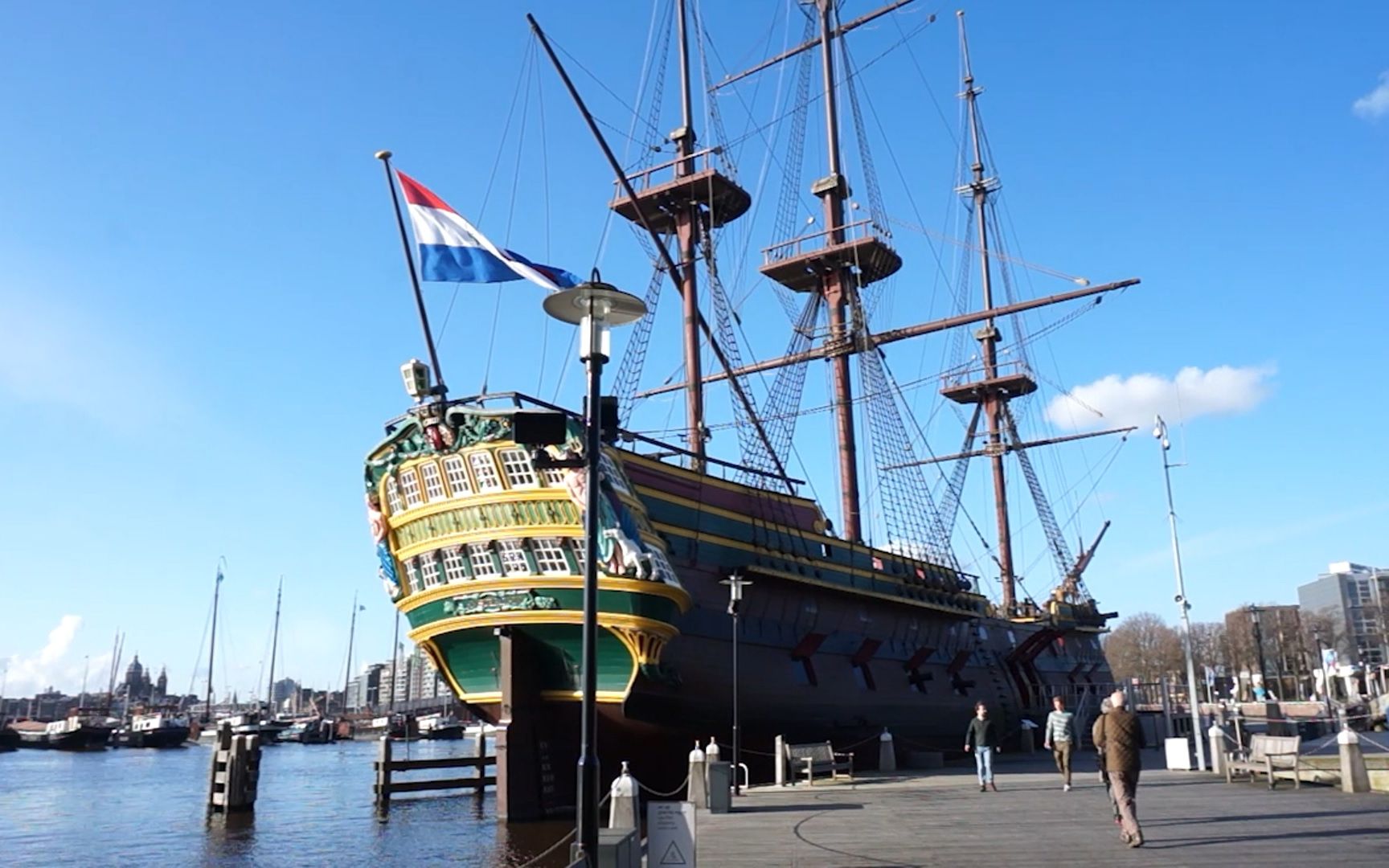 荷兰自由行vlog05-阿姆斯特丹3-海事博物馆_哔哩哔哩_bilibili