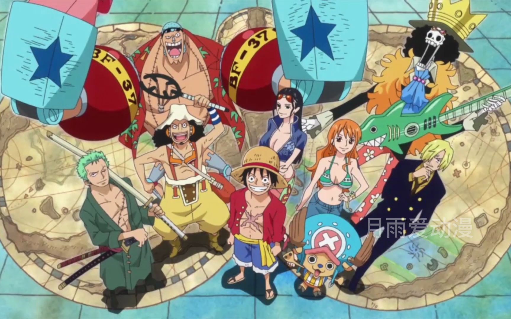 【声优怪物】海贼王草帽海贼团9人声优的真实年龄