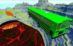 Download Video: 【BeamNG Drive】 校车撞车&飞车事故#47 -  BeamNG-Destruction