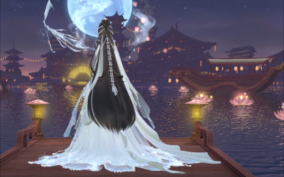 【云裳羽衣】新场景,花灯街市