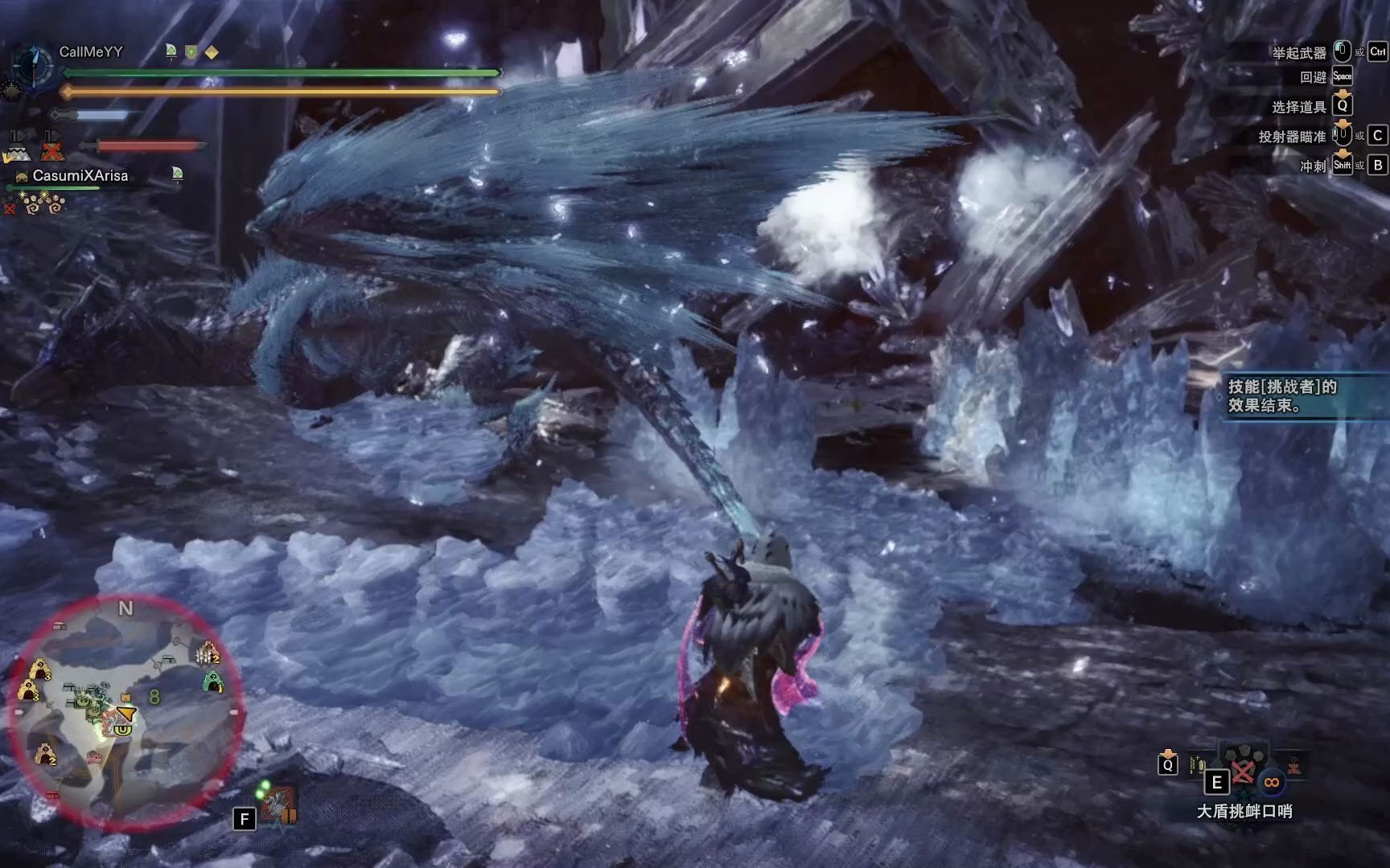 【怪物猎人世界】双刀教程的最后一篇--历战王冰咒龙