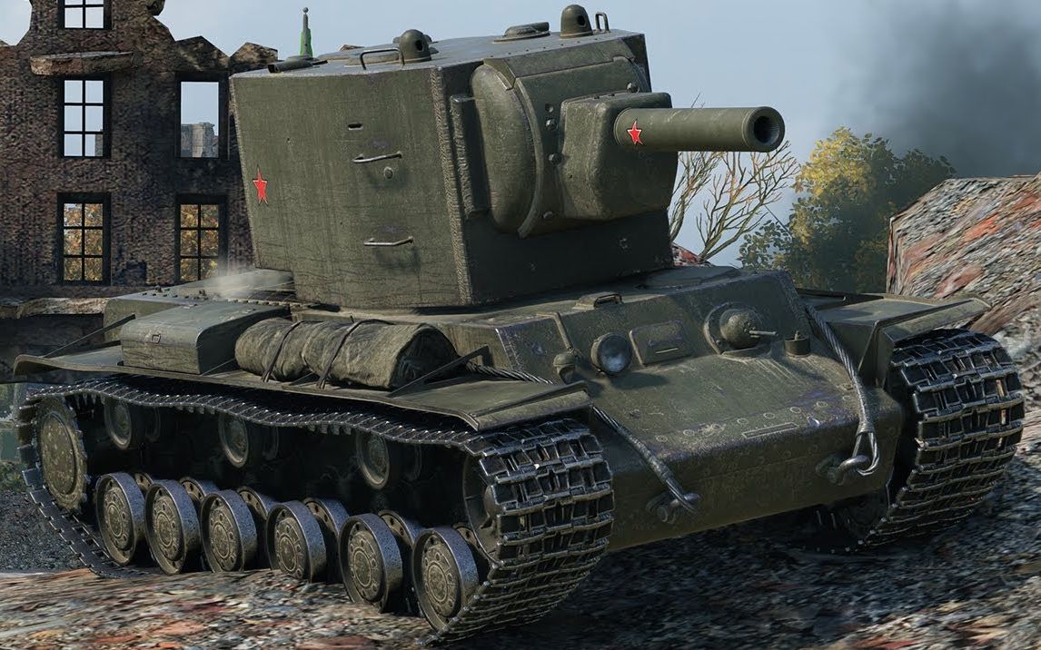 【坦克世界】7杀 kv-2!4千9伤害 - kv-2