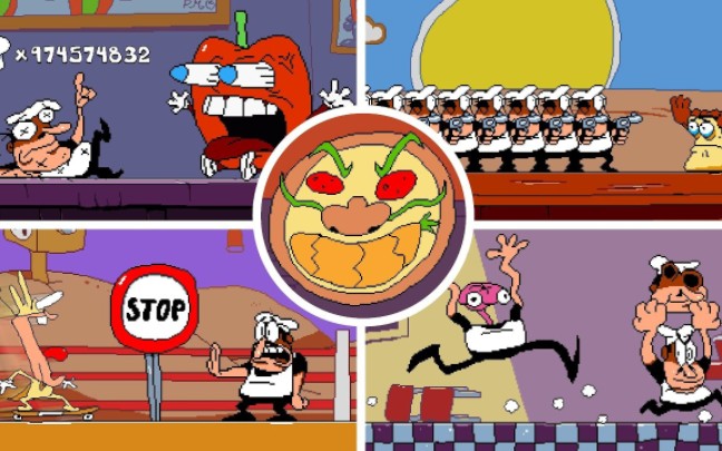 [图]10 Fun Ways to Kill All Bosses in Pizza Tower [All Episodes]