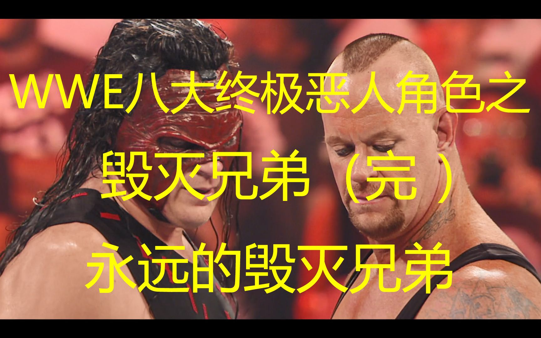 摔角纪录片:WWE八大终极恶人角色之毁灭兄弟(完)永远的毁灭兄弟哔哩哔哩bilibili