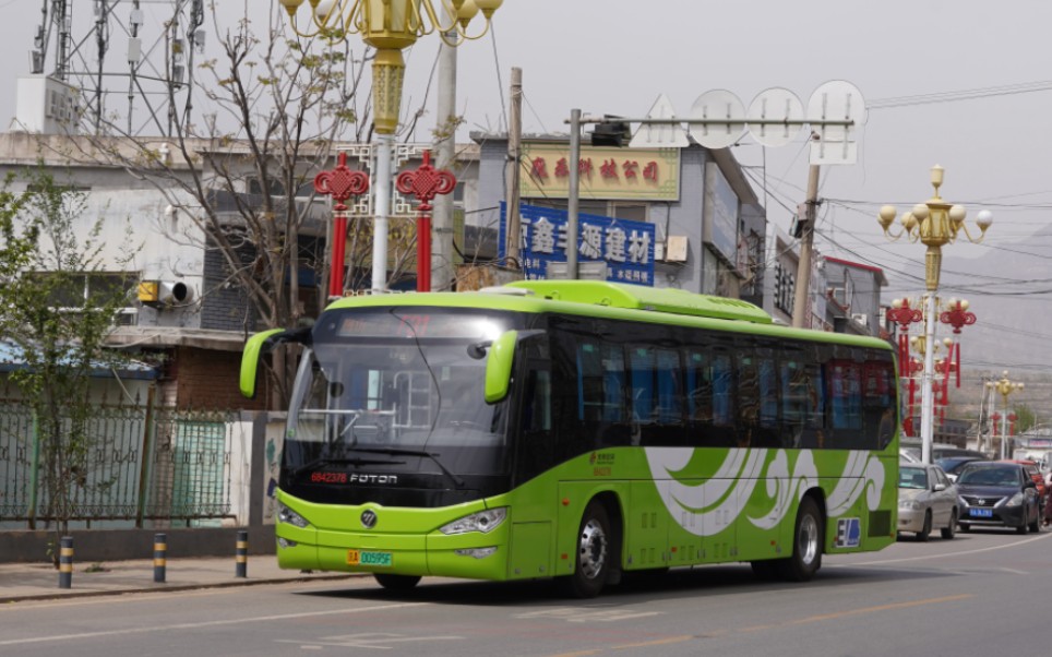 北京公交f31路bj6127shevca-n大石窝公交场站出站