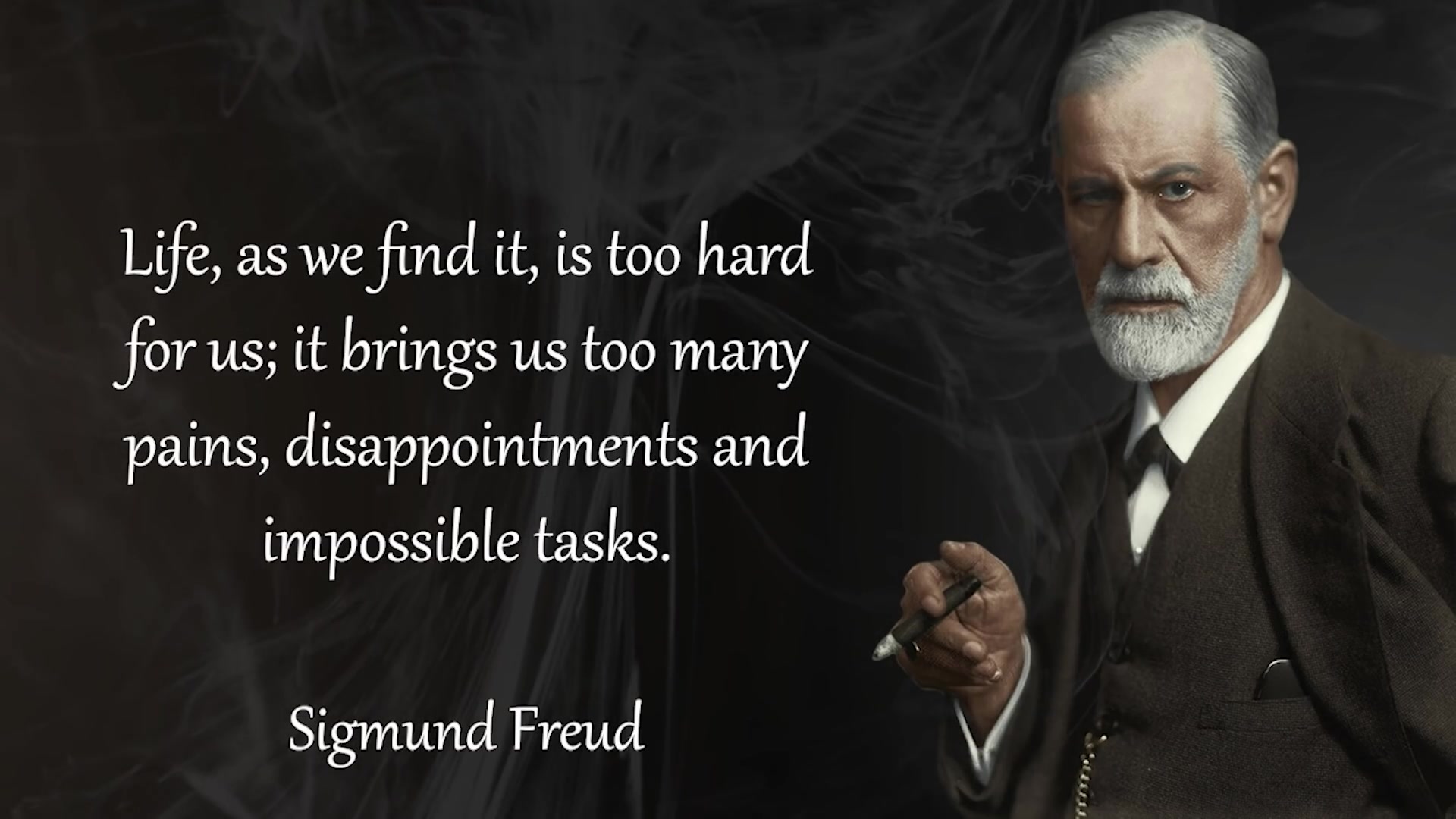 [名人箴言]弗洛伊德 sigmund freud - the most bril