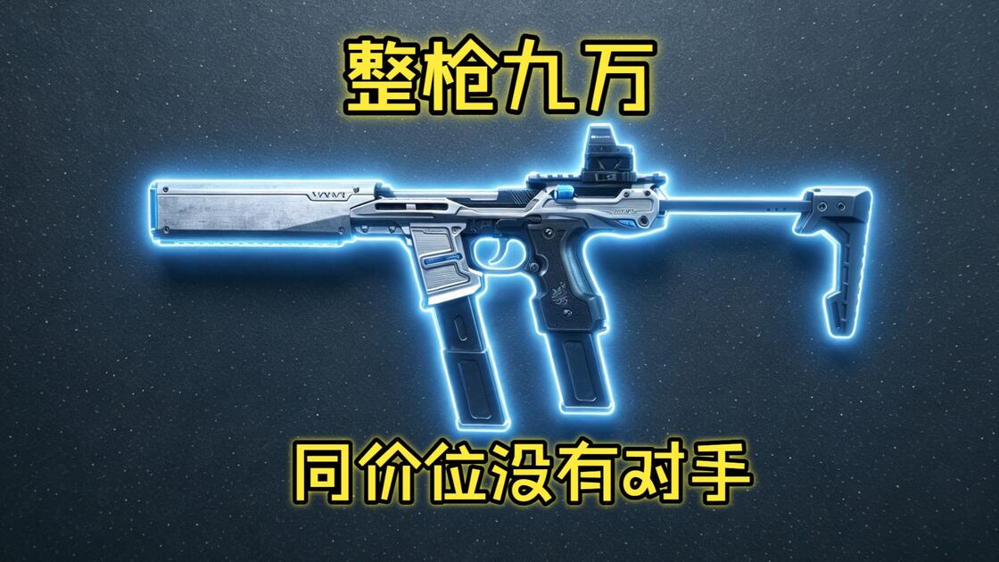 【大坝性价比枪械】整枪仅需8w9，同价位没有对手，SMG的完美替代