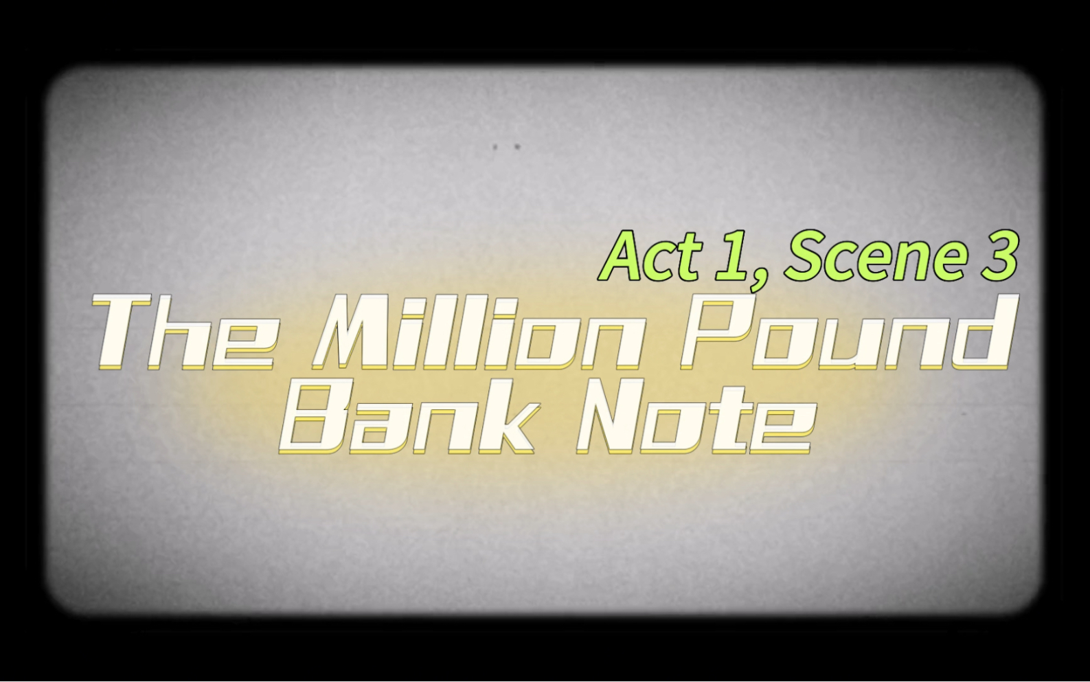 the million pound bank note 