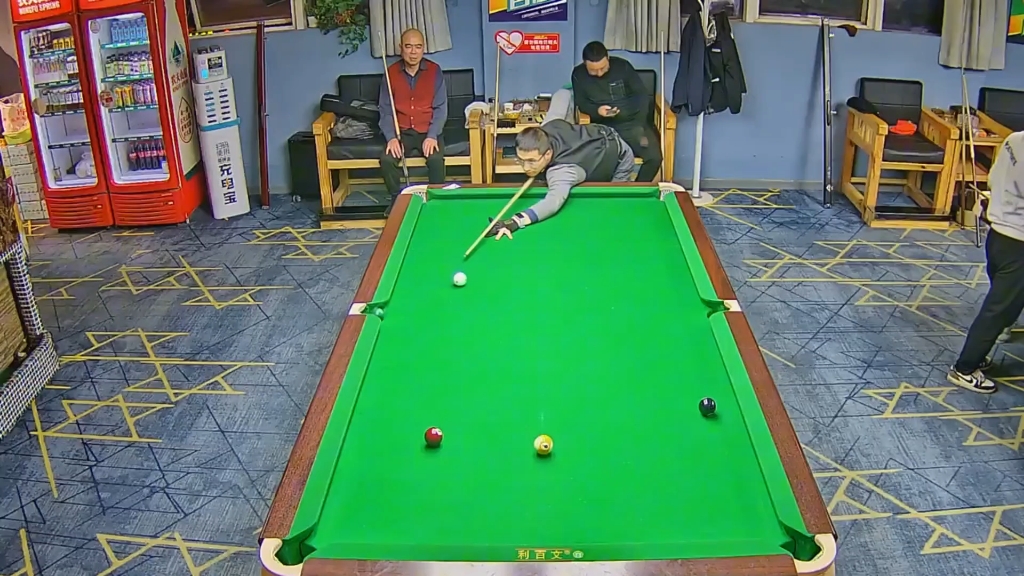 这什么从天而降的杆法,打出了漂移的效果!