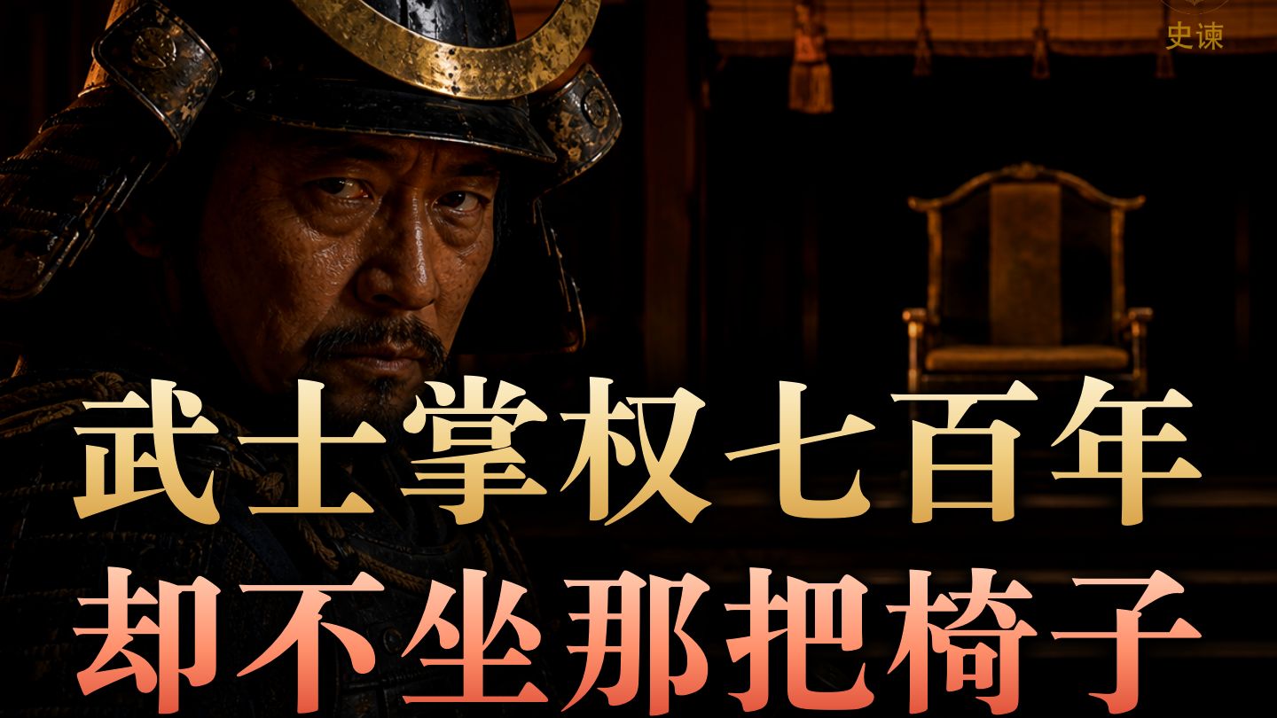 武士掌权七百年，却不坐那把椅子