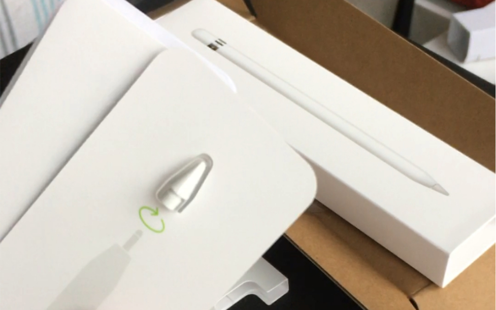 开箱applepencil第一代官网购入开箱纪念