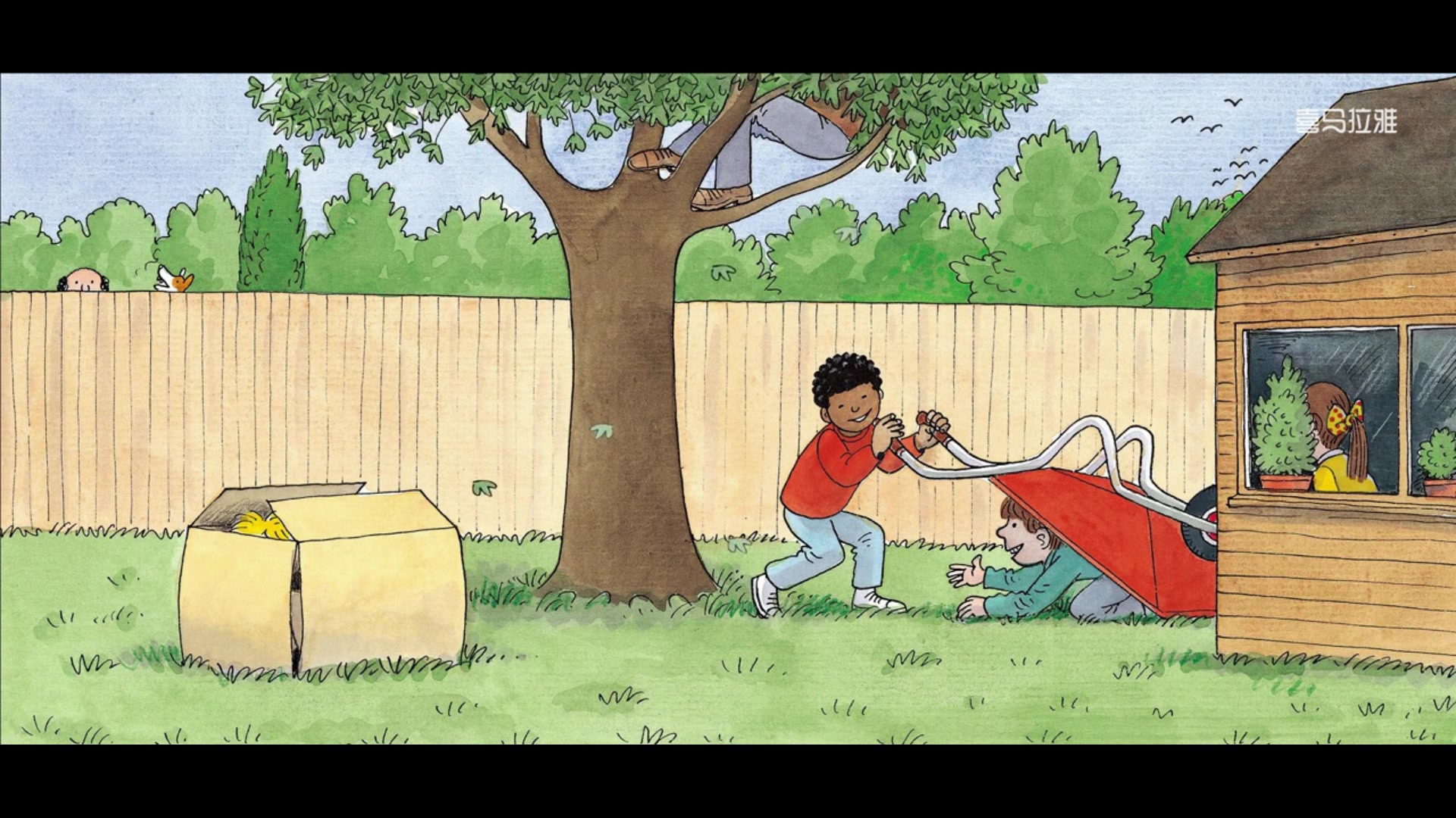 牛津树双语慢速绘本故事《hide and seek》