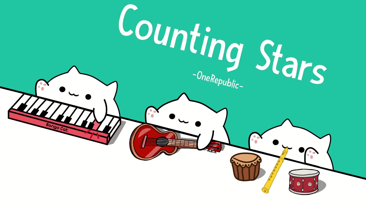 [图]【油管转载】Bongo Cat - Counting Moews