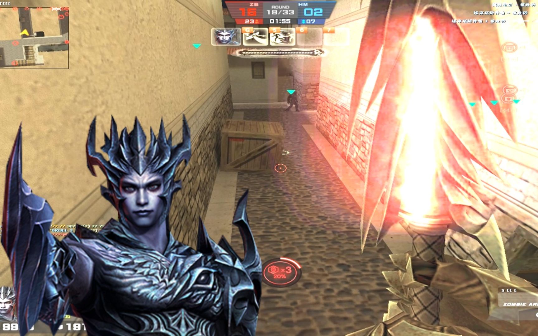 【csol凉宫梦】新僵尸有武器还能蓄力?韩服生化s改版后实战体验!