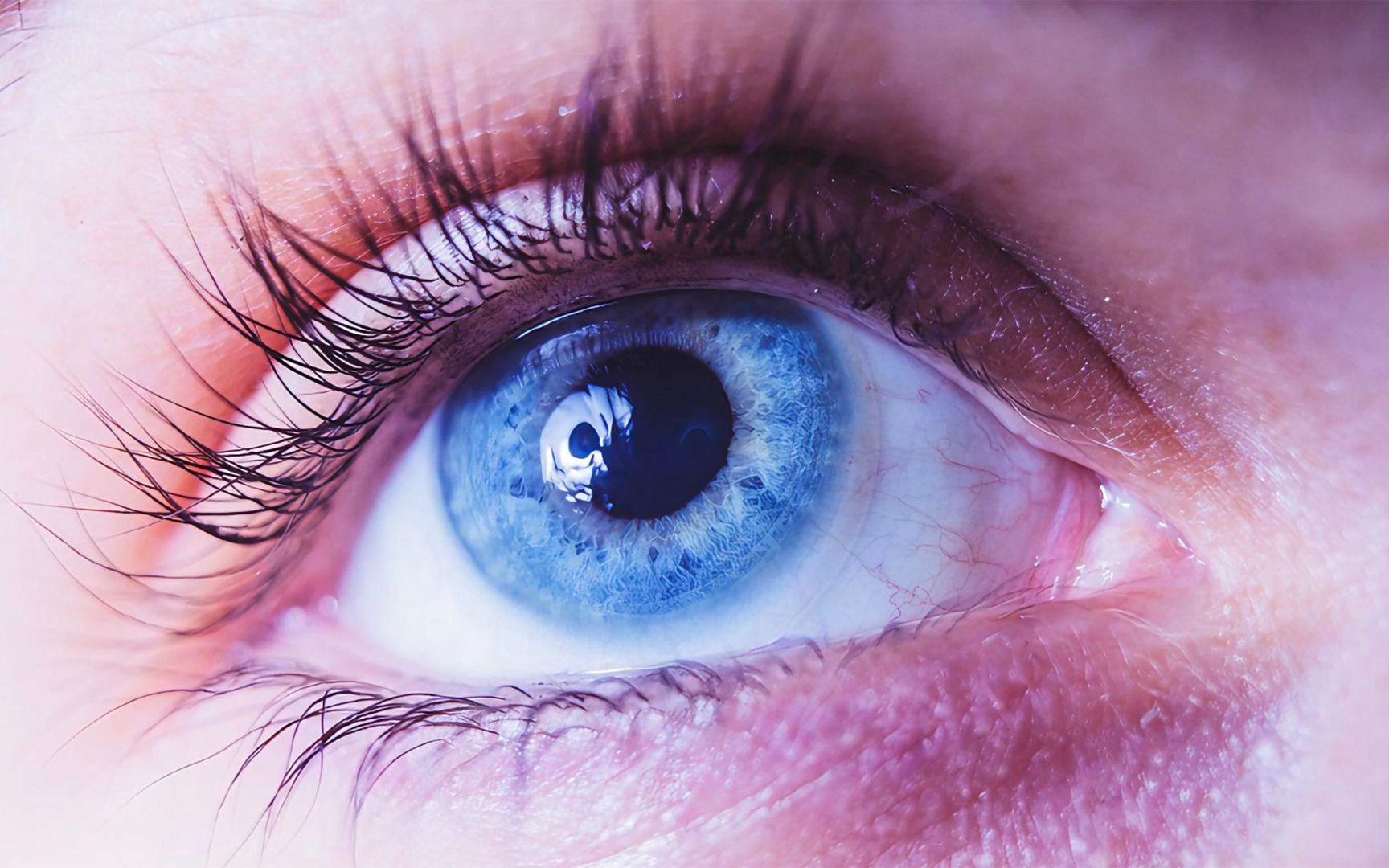 西女虹膜微距特写3