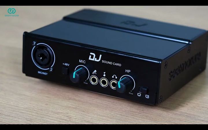 森然dj专业声卡开箱