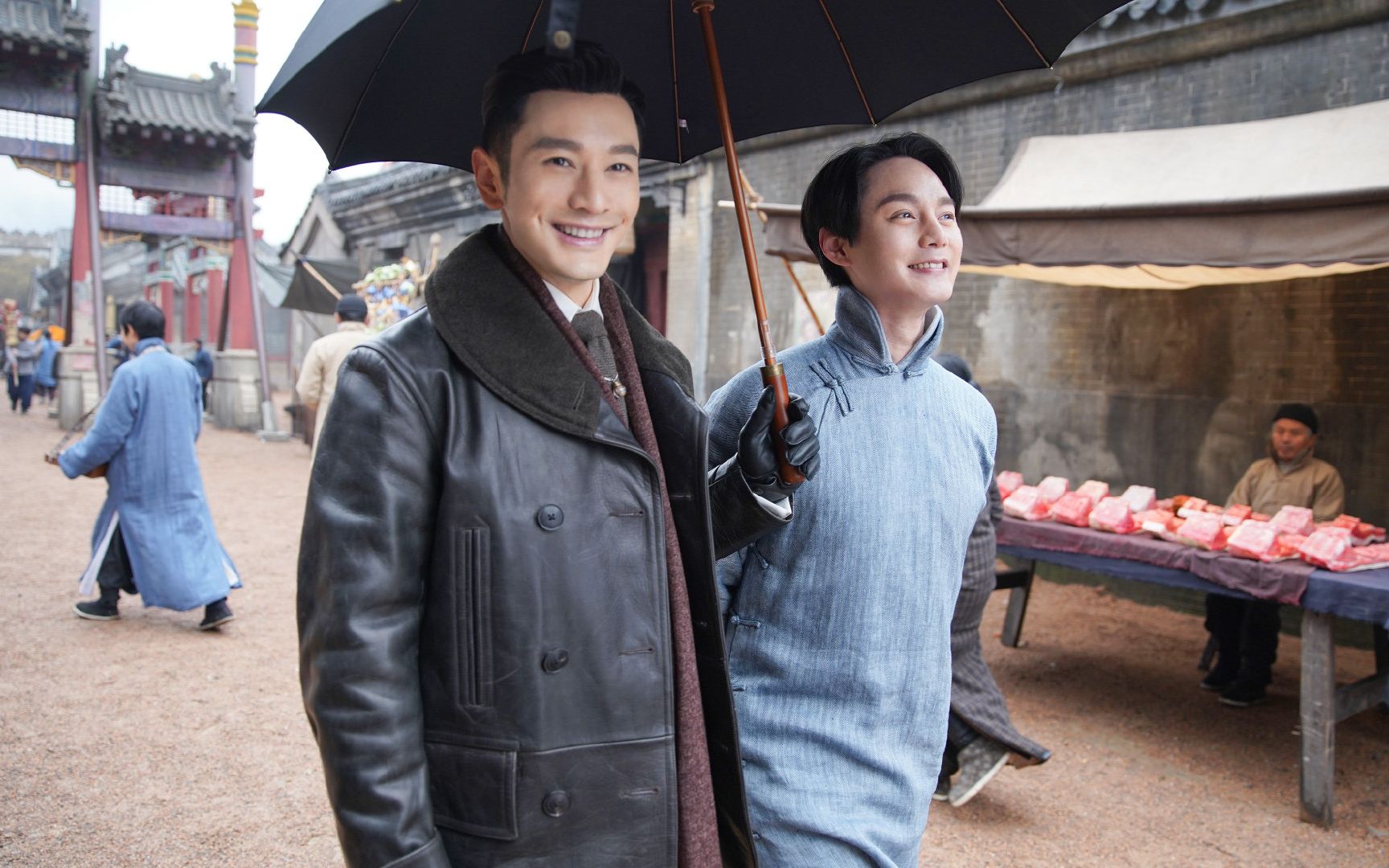 黄晓明尹正克拉克拉连麦聊鬓边不是海棠红全程