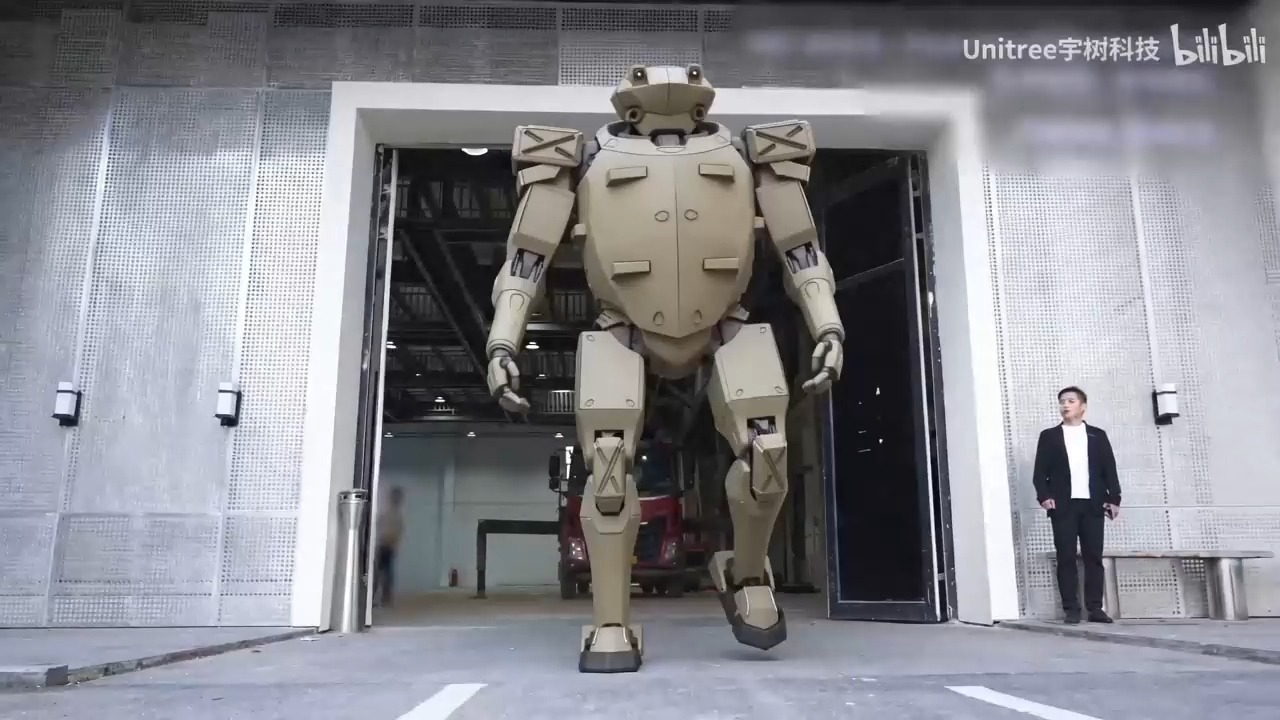 宇树 Unitree GD01 改个别名叫野蛮人呗
