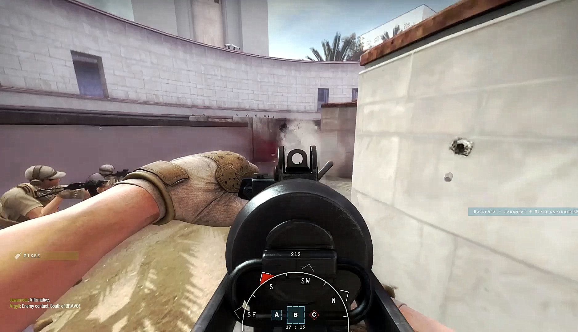 steam50买的第一人称射击游戏枪械做得很棒 居然是十年前的游戏了