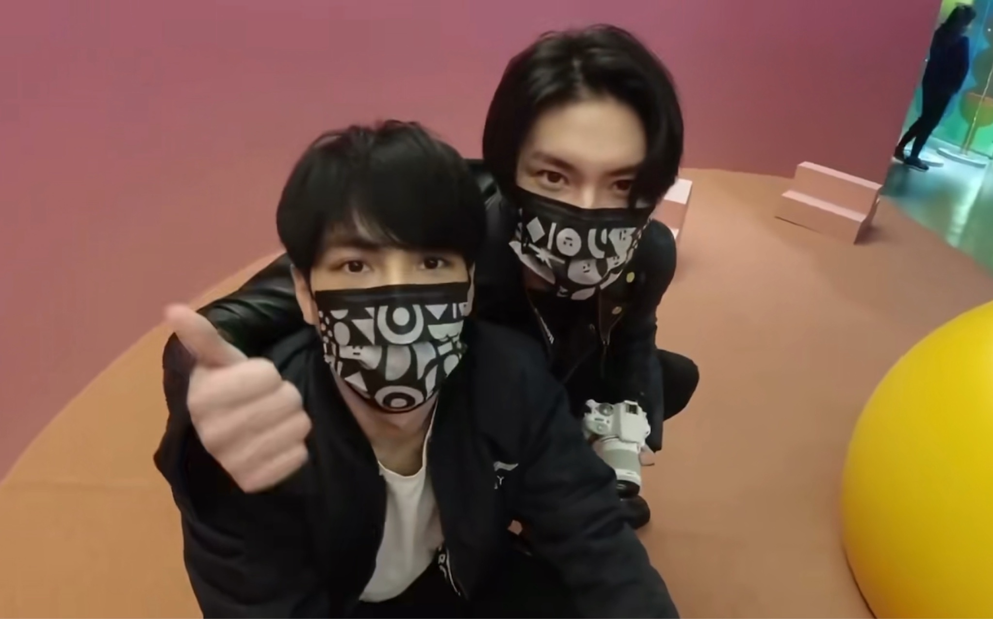 【samyu】20210129双人vlog怪物展 (存档)林子闳杨宇腾