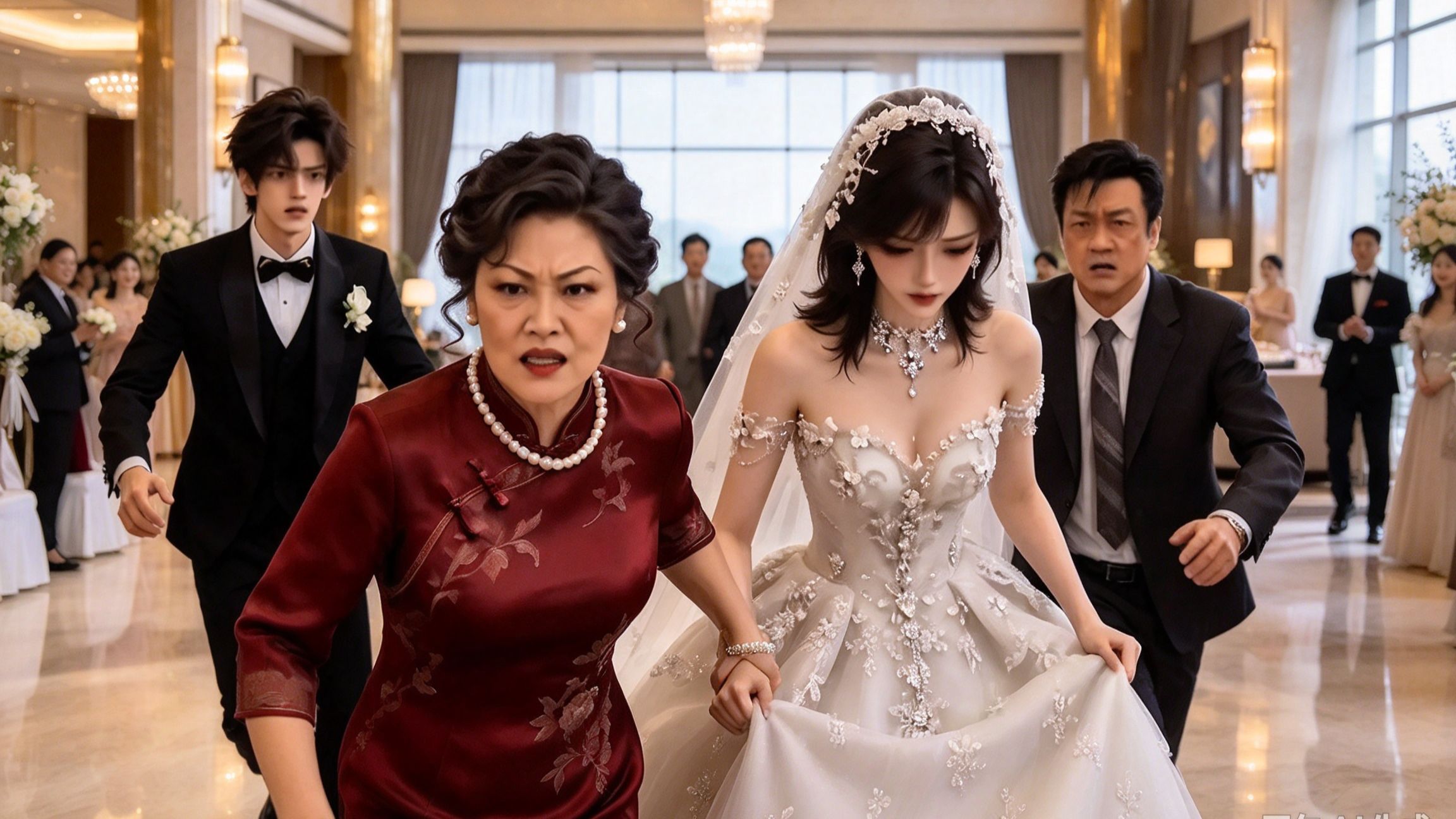 【完结自制】女儿出嫁我订了8888一桌的婚宴，却被小姑子私自改预订抢场地，婚礼当天被我狠狠打脸！