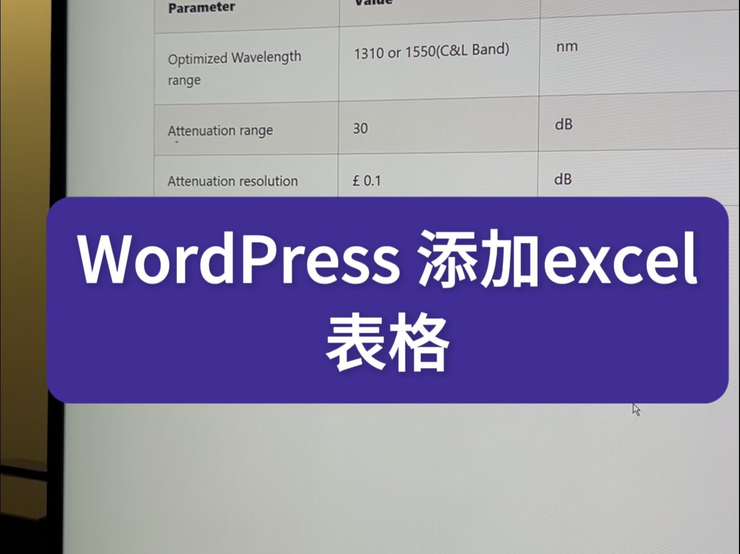 WordPress 添加表格:从WPS复制粘贴哔哩哔哩bilibili